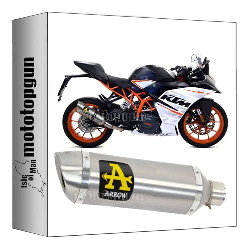 Silencieux Arrow 71813AO Thunder de haute precision en aluminium pour KTM RC 390 15-16