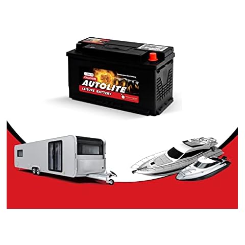 120AH 12V LEISURE BATTERY FOR CARAVAN CAMPERVAN MOTORHOME DEEP CYCLE Cover