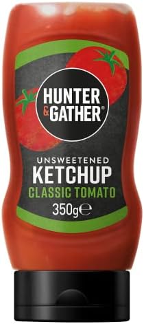 Hunter & Gather Unsweetened Ketchup Sauce 350g