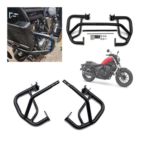 Pare-chocs moto Rebel CMX 500 protection moteur idéale pour longs trajets autoroute