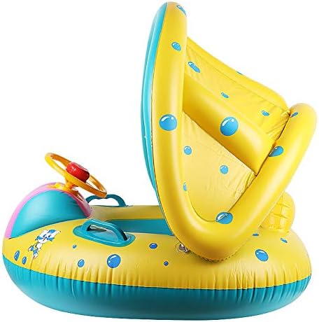 SYLOTS – Anel inflável para bebê, flutuador de natação para bebê,...