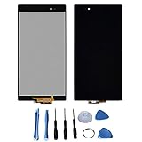 LCD Display Touch Screen Digitizer Assembly for Sony Xperia Z Ultra LTE C6806 C6833, C6802 with Free Tools (Black)