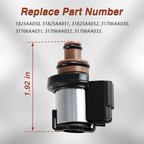 Fusch FU31706AA030 Torque Converter Lock-Up Solenoid (12-13Ω) Compatible thumb #5