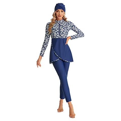 Modest Plus Size Bukini Swimming Costume Cover