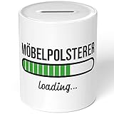 JUNIWORDS Spardose Sparbüchse, Möbelpolsterer Loading (6208408)