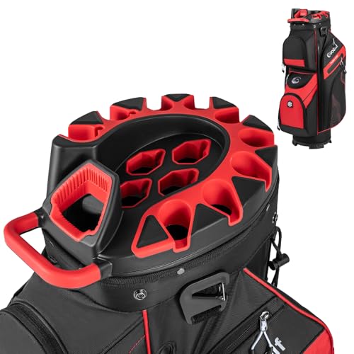Tangkula Golf Cart Bag with 14-Way Full Length Dividers, 6