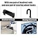 Snaweo Foldable RV Table, Car Steering Wheel Tray, Back Seat Headrest Steering Wheel, With Phone Holder Desk Food Table, For Car Laptop Mount Tray For Large Suvs, Trucks & Vans(3 In 1)