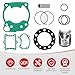 JAVIK Top End Rubuild Kit with 66.4mm Piston Ring Gasket O-Ring for Honda CR250R 1997-2001 O.E.M# 13101-KZ3-B10