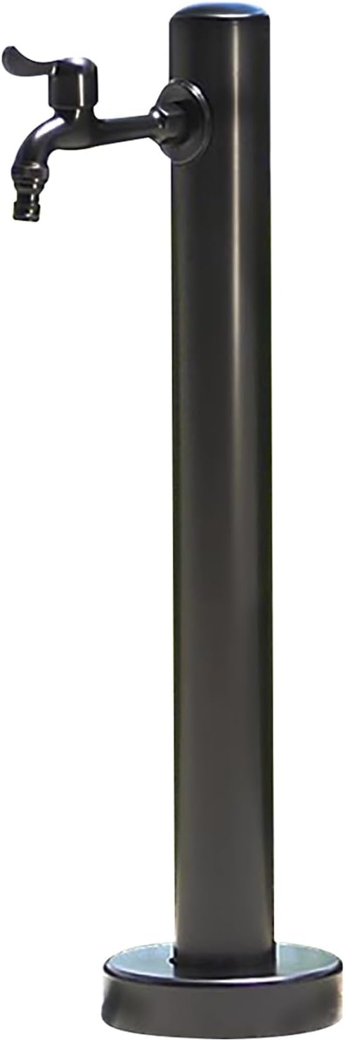 Stainless Steel Outdoor Faucet - Freestanding Vertical Garden Water Column, Extended Design for Efficient Watering & Irrigation，One Color 60 * 6cm/23 * 2in