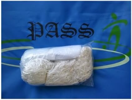 12 x 6 ft PVC Quality Replacement Frame Soccer Goal Net, with Straps 12x6