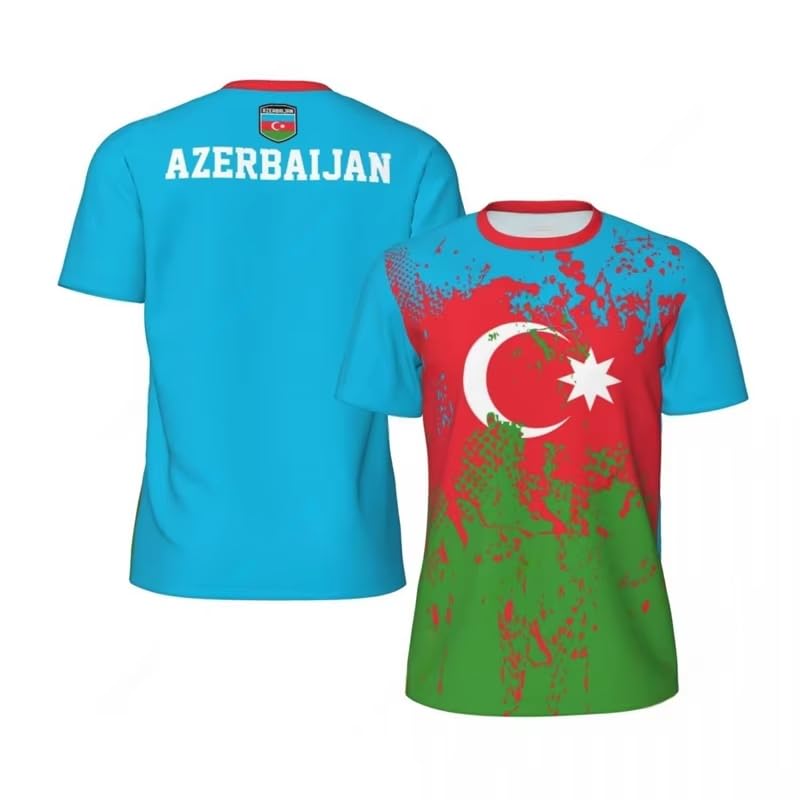 T-shirt sport homme Azerbaïdjan idéal pour vos rassemblements familiaux