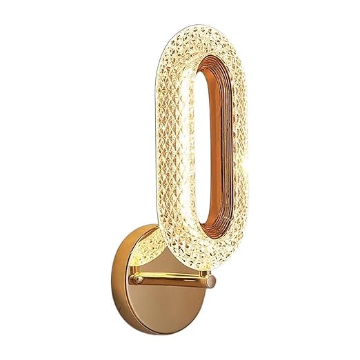 Image of 12 Watt Led Wall Light and Wall scones wall lamp for- Home, Kitchen, Bedside, Bedroom, Living Room, Office, Indoor, Bedside, Mirror Side, Diwali Lighting (led wl Ovel)