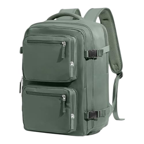 Mi Ko Mi Ka Mochila de Viaje Grande: Resistente al Agua, con Compartimento para Zapatos Separado, Puerto de Carga USB y Diseño Multifuncional Antirrobo. 2210 (Crema 5188)