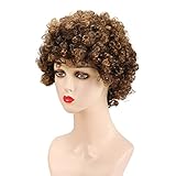 La peluca afro Kinky Culy está muy de moda con el diseño profesional de curvatura natural de los flequillos y extremos del cabello y se ve completamente natural. Tu elección no es solo una peluca, sino también una forma de vida mejor.
