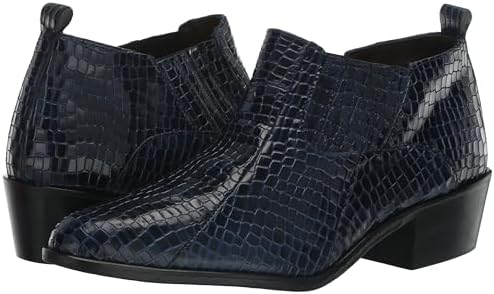 Stacy Adams Men's Sandoval Heeled Ankle Boot, Navy, 13 Wide | Image 6