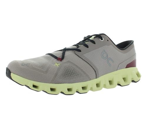 Image of ON Cloud X 3 Mens Shoes Size 14, Color: Fog /Hay-Grey