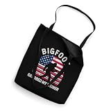 Bigfoot Grabbed My Weiner Funny BBQ Camping Grilling Tote Bag