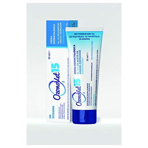 OZONOVET 15 LIPOGEL Gel Uso tópico en Dermatitis de Mascotas Que inhibe el Medio de contaminación de bacterias, Hongos, levaduras y Virus. Normaliza, Regenera y Reepitaliza Piel y mucosas.