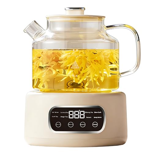 Tetera eléctrica Smart 1.2L con infusor y control digital miniatura 1