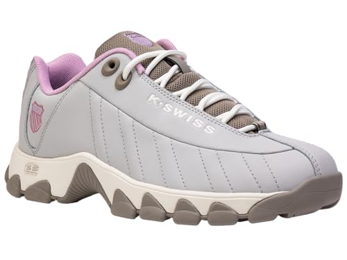 Image of K-Swiss Women's ST329 CMF Sneaker, Wide Tennis Walking Leather Shoes