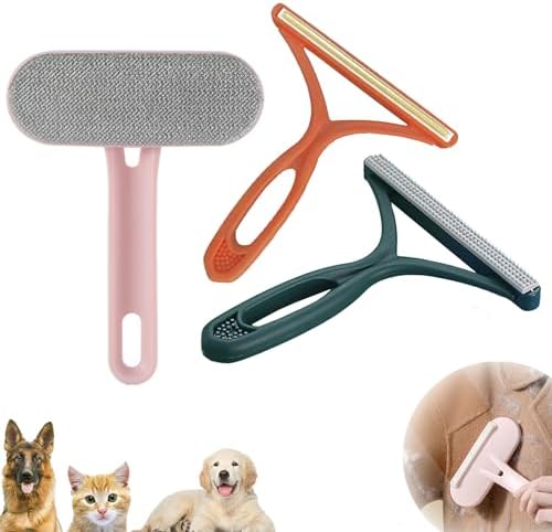 Rasoir Anti Bouloche Manuel Jinpojun - Enlève Poils D'Animaux Et Peluches Sur Textiles