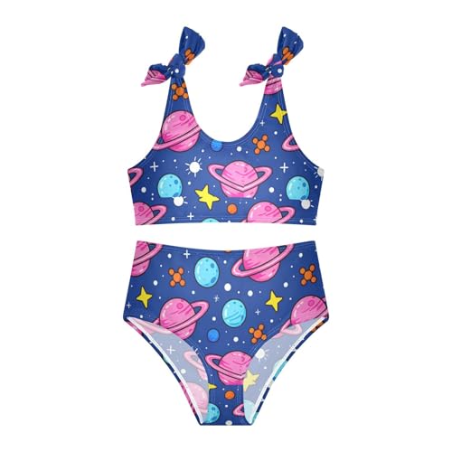 Image of Boccsty Summer Girls Swimsuits Kids Bikini Sets 2 Pcs Bathing Suit for 3T-12T