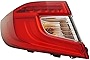 KarParts360: For 2018 19 20 2021 HONDA ACCORD TailLight Assembly Driver Side w/Bulb Replaces HO2804118 CAPA Certified