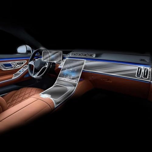 Film protecteur d'écran TPU anti-traces pour Mercedes Classe S W223 AMG 2021-2025