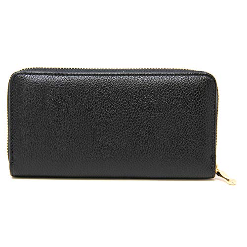 Women Fashion Solid Color Faux Leather PU Long Wallet with Zipper Closure Card Slots Zippered Coin Pouch