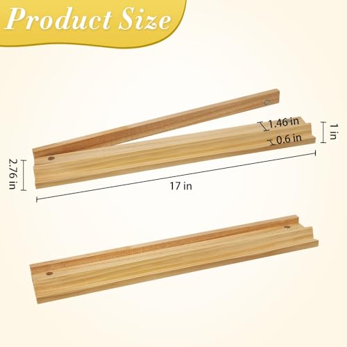Set de 4 Soportes de Mahjong de Madera 17 Pulgadas miniatura 2
