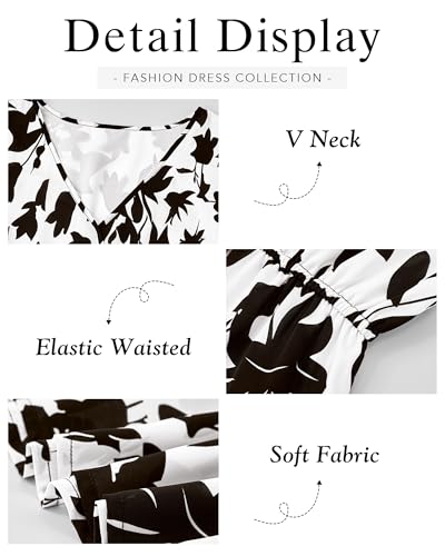 BTFBM Women Fall Dresses 2025 Casual Long Sleeve V Neck Maxi Dresses Floral Boho Long Dress Wedding Guest Dress