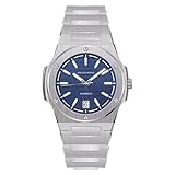 Specht & Söhne Unique Design Men's Watches Mechanical Watch NH35 Movt Stainless Steel Luminous Classic Watch 50M Waterproof (Blue) -  specht & sohne