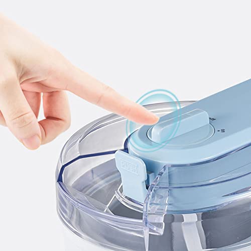 INPETS Eismaschine, Eltern-Kind-hausgemachte Eismaschine, Arbeitsplatte Soft Serve große Kapazität Eismaschine, perfekt für Kinder, Lehrer, Dankeschön-Geschenke – Bild 6