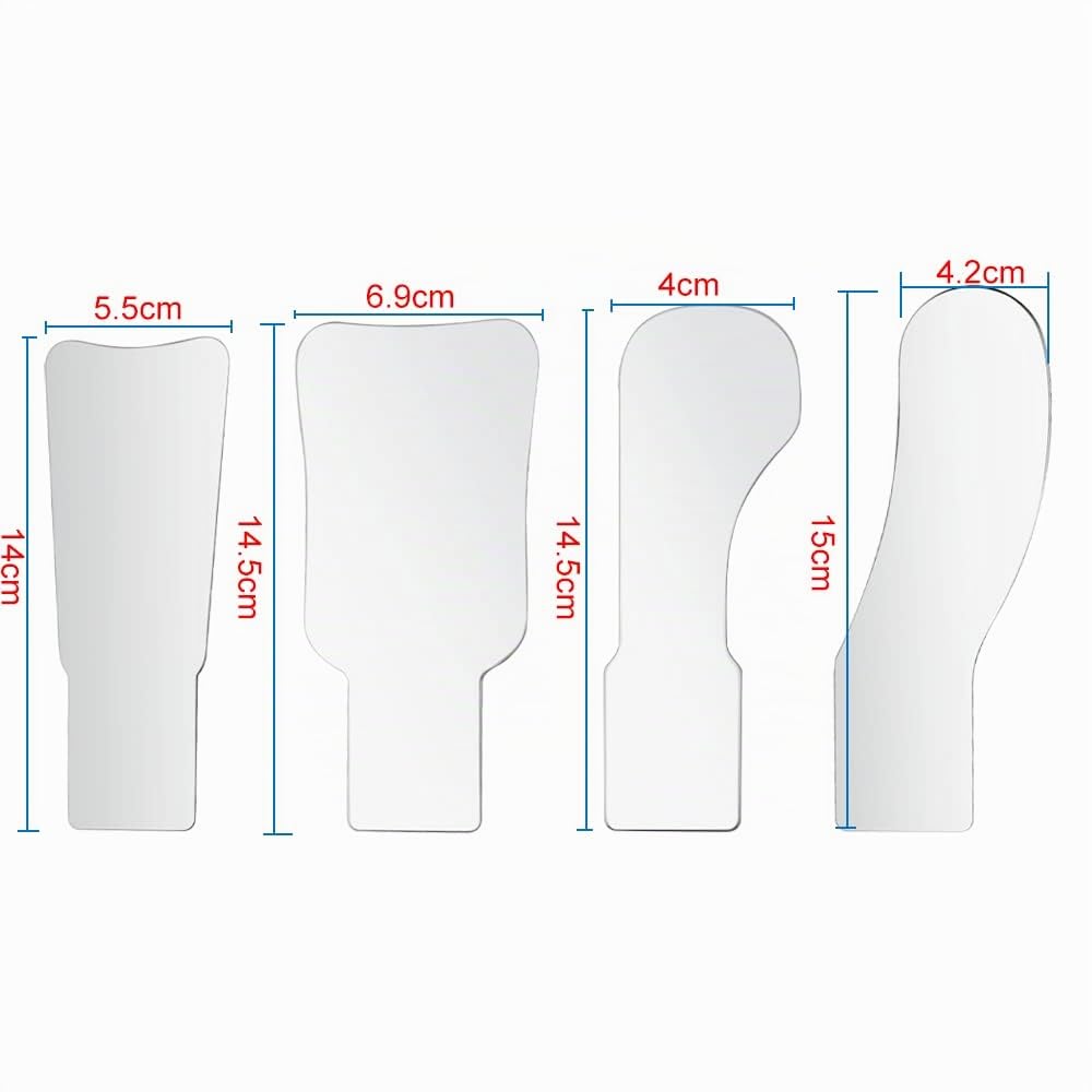 Miroir de photographie intra-buccale dentaire anti-buée automatique électrique avec réflecteur de désembuage en acier inoxydable avec lumière LED