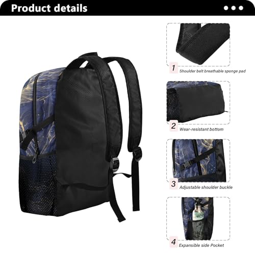 AIXIWAWA Packable Hiking Backpack Art Mountain Print, Lightweight Foldable Waterproof Daypack for Camping Travel4