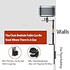 HVAYING Projector Stand, Bedside Sofa Stand, Wall Stand, Desktop Stand, Two Installation Methods, 360 Degree Rotation, Metal Structure, Plug-in Stable Base, Organize Wires - View #2