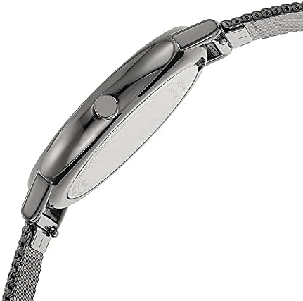 Skagen Men's Signatur Three-Hand, 40mm case size, Stainless Steel Watch and stainless steel mesh strap