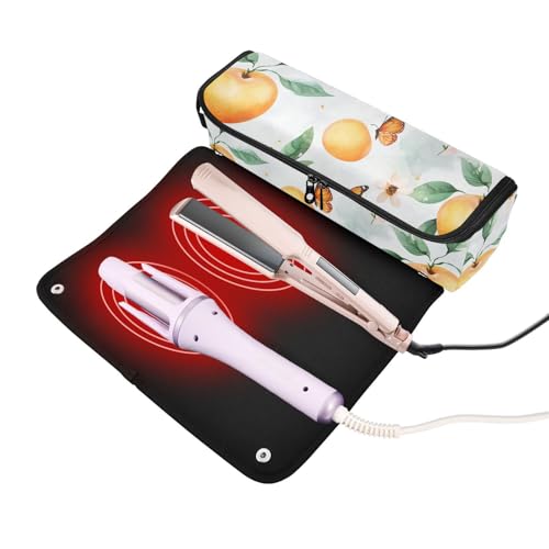 Bolsa de viaje para herramientas de cabello resistente al calor miniatura 2