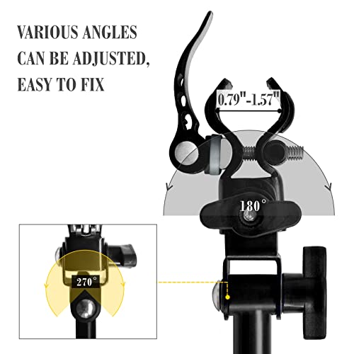 Hobvo Adjustable Golf Umbrella Universal Clamp For Golf Cart, Beach Chair, Stroller, Bleacher, Patio, Fishing (Rod Only) #TOP3