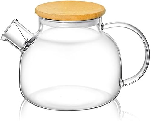 Heat Resistant Glass Teapot 1L
