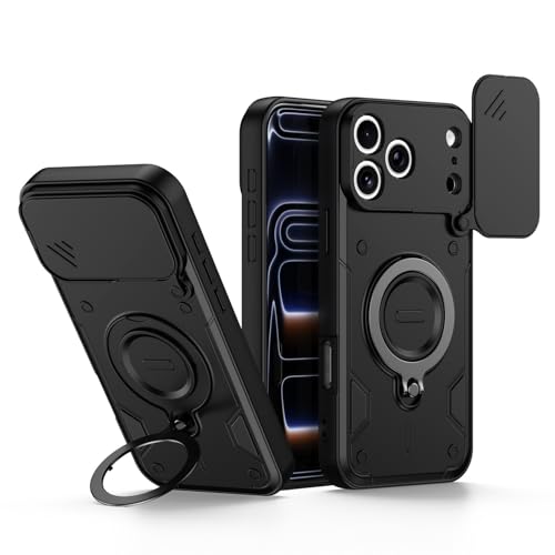 Coque arrière pour Samsung Galaxy A07 silicone rigide noir avec bague support