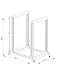 RAISING ELECTRONICS 15U 4 Post Open Frame 19inch Server/Audio Steel Rack 31inch Deep