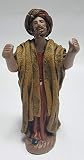 Arte Pesebre Pastor Manos alzadas, para Figuras de 12 cm.