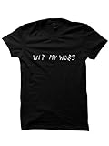 Celebrity Cotton Drake T-Shirt Wit My Woes T-Shirt Funny Shirts Womens/Unisex Tops Tees Black