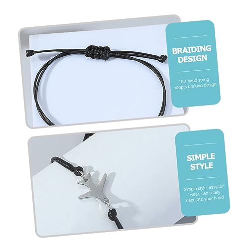 SOIMISS Pulseira De Avião De Corda 3 Pçs Pulseiras De Presente De Homem Para Homem Pulseiras Persona