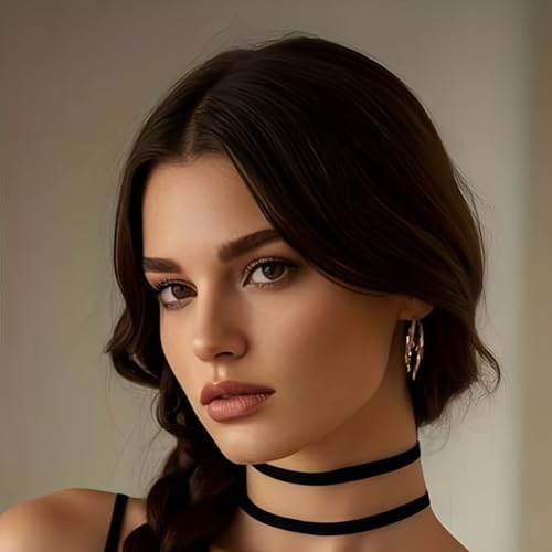 Image of Front Hair Extensions for Women, Extensions for Thinning Hair, Extension for Instant Volume, Brown Black Hairs Topper for Women