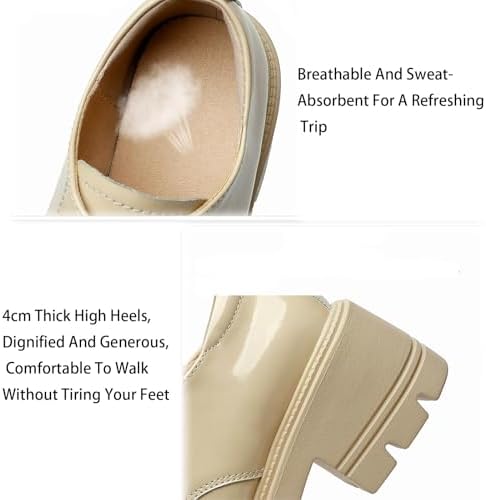 Women's Oxford Shoes - Comfortable Non-Slip Design