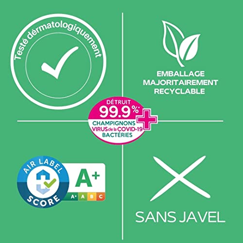 Nettoyant Ménager Désinfectant usages 4en1 Sanytol Le Spray De 500ml - vue 6