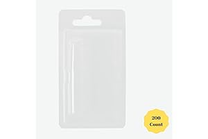 200 Empty Clamshell Blister Cartridge Packaging for Vape Cartridges