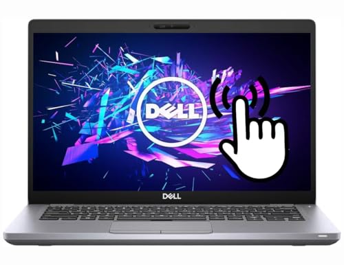 Dell Latitude 5410-Laptop empresarial con Pantalla táctil, Notebook FHD de 14 Pulgadas, Intel Core i5-10310U, 16 GB de RAM, SSD de 512 GB, Teclado Americano, Win 10 Pro (Reacondicionado)